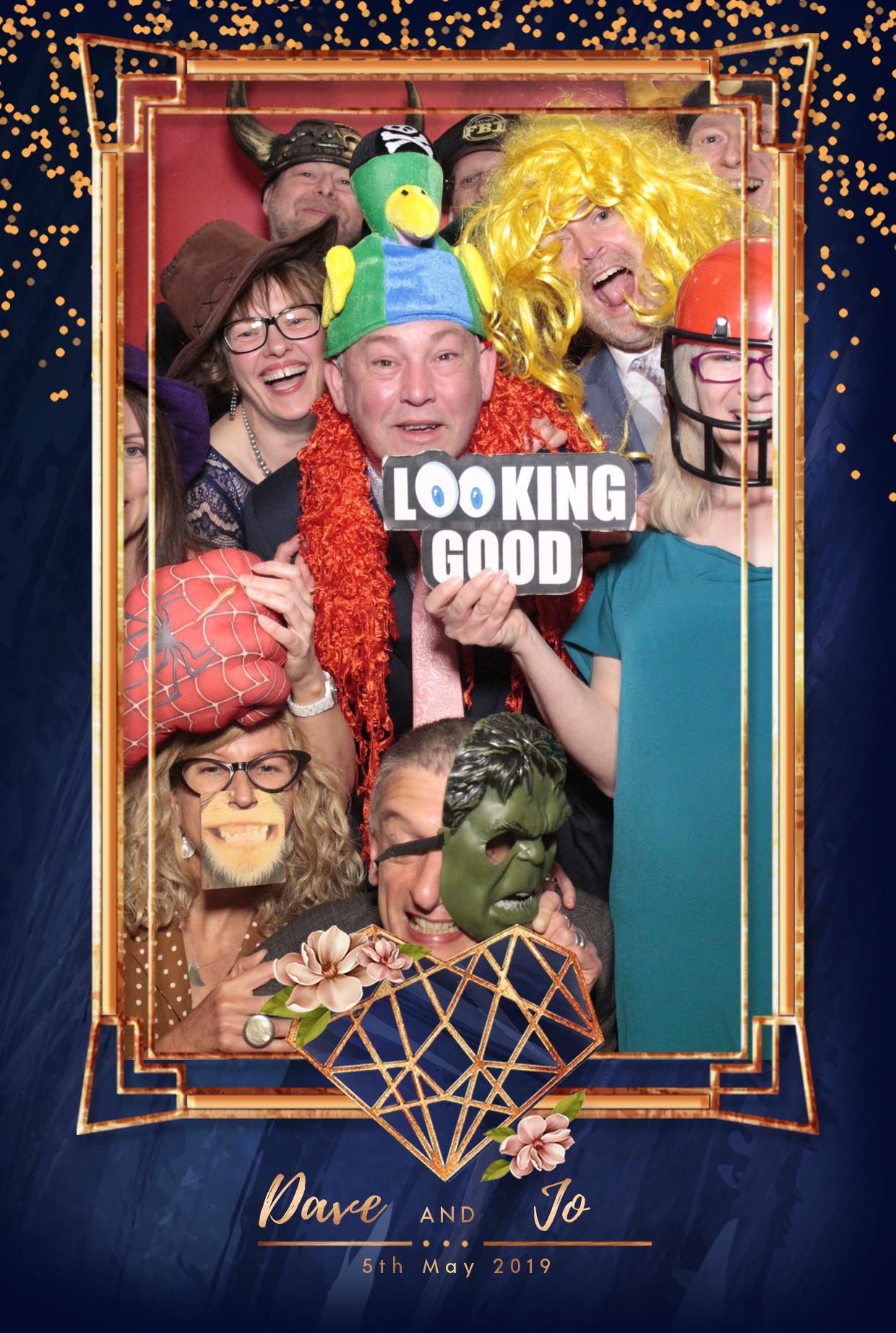 Dave and Jo's Wedding | View more photos from the event at gallery.myphotoboothexperience.co.uk/u/MyPhotoBoothExperienceLtd/Dave-and-Jos-Wedding